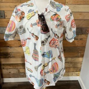 Vans Ukulele Button Down Shirt
